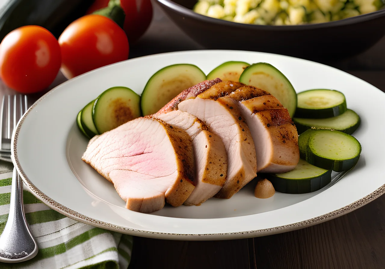 Turkey Breast with Zucchini