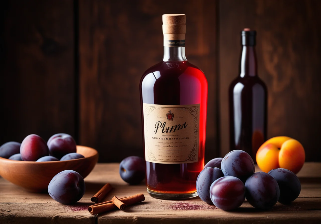 Homemade Plum Schnapps