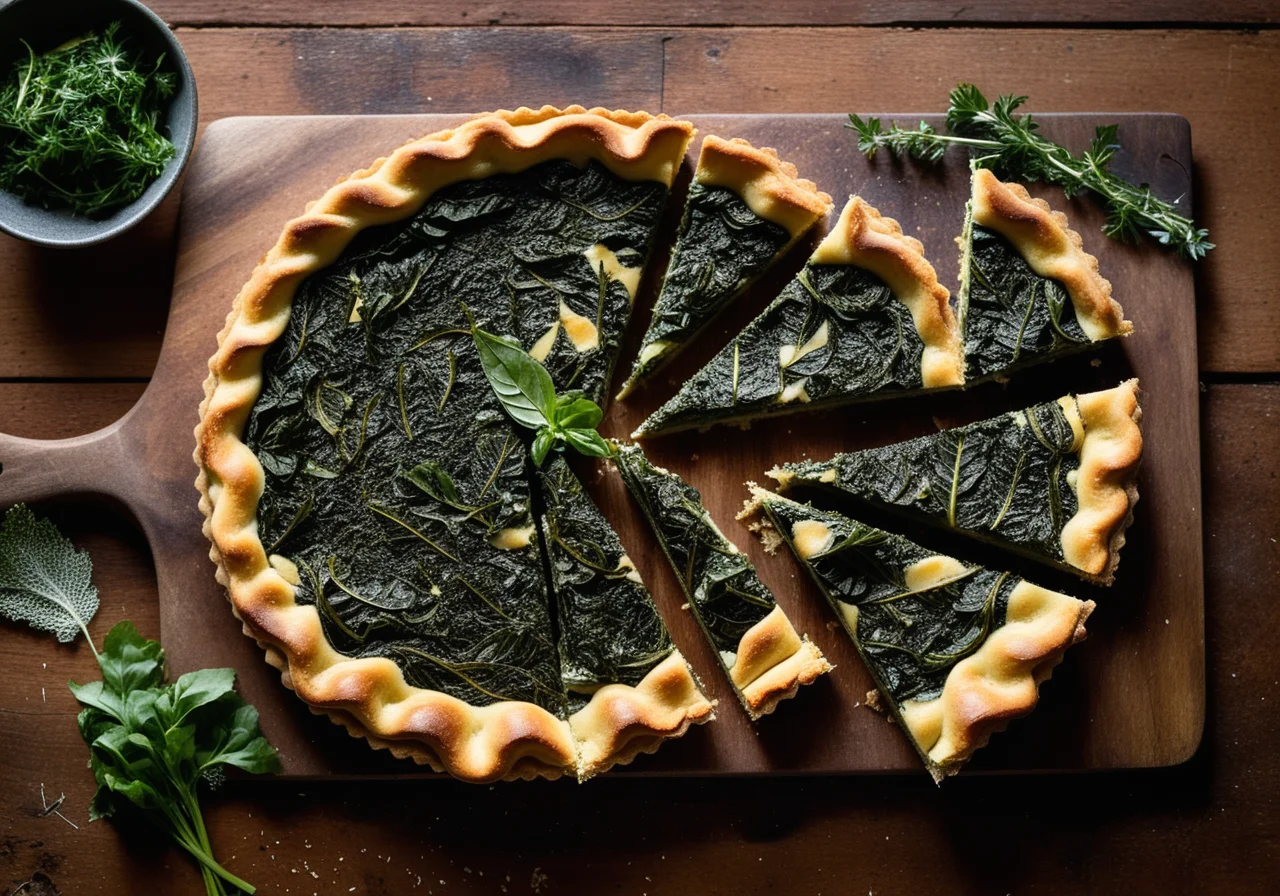 Savory Swiss Chard Tart