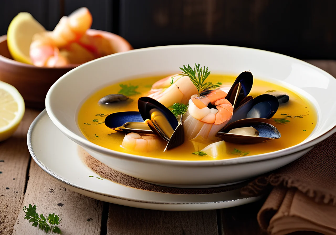 French Fish Soup (Bouillabaisse)