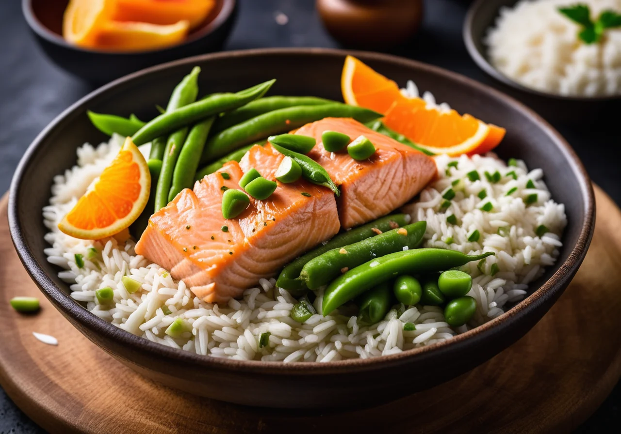 Thai Curry with Salmon