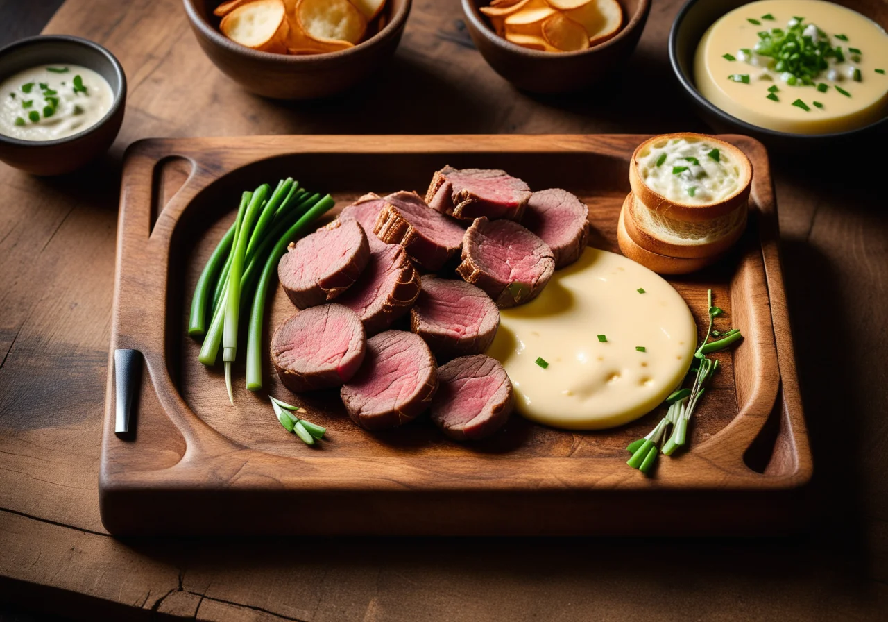 Raclette with Beef Fillet