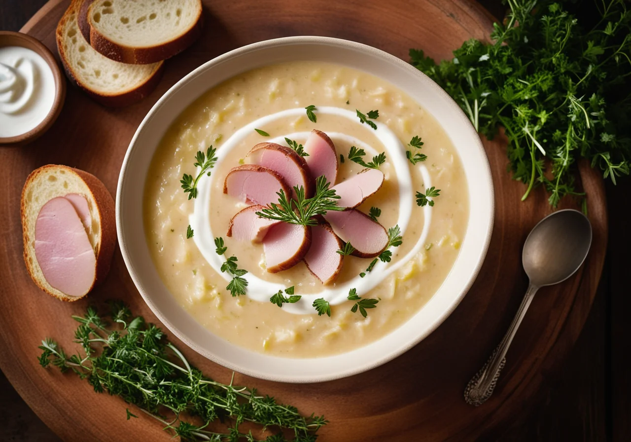 Potato Sauerkraut Soup