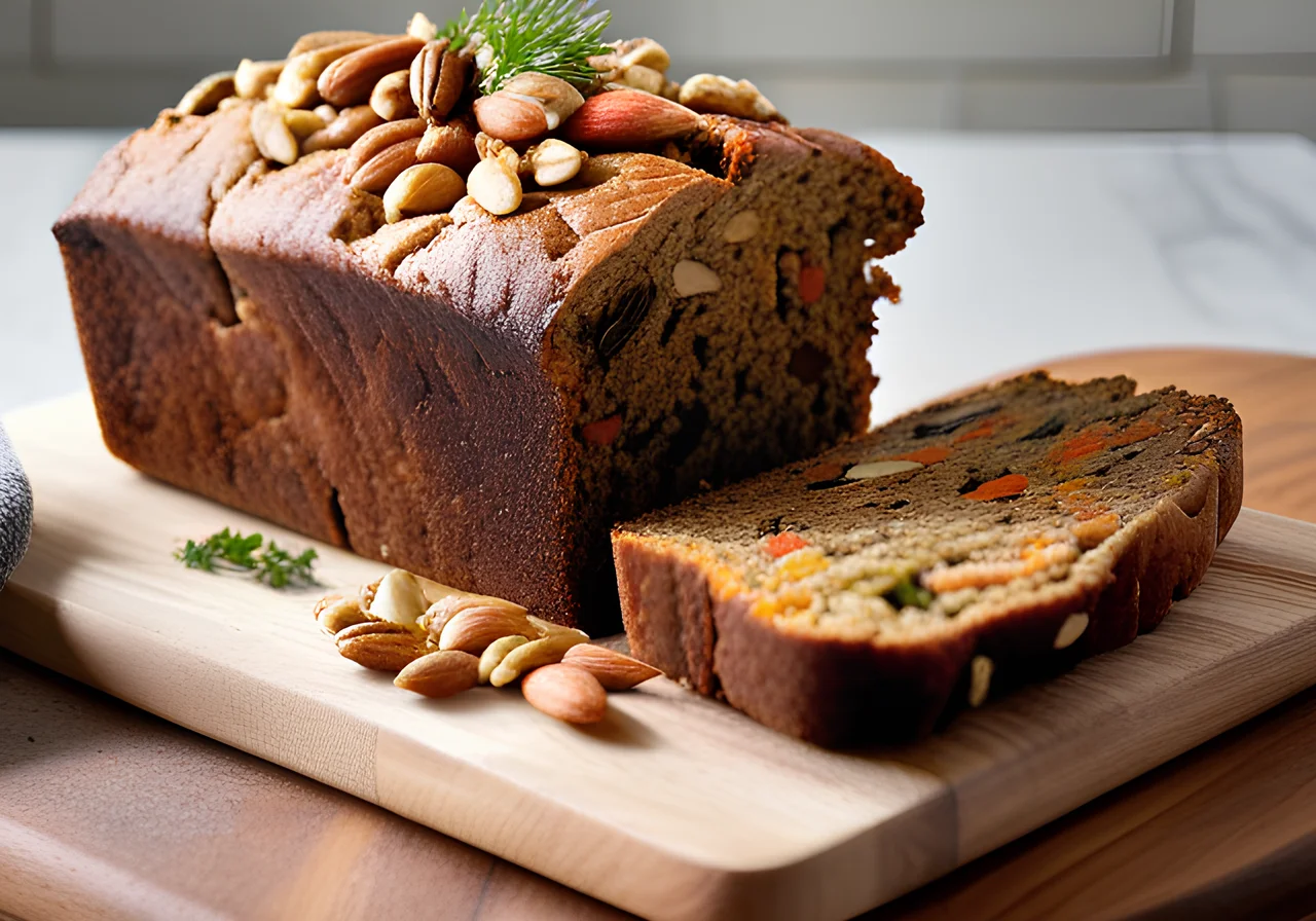 Vegan Nut-vegetable Loaf