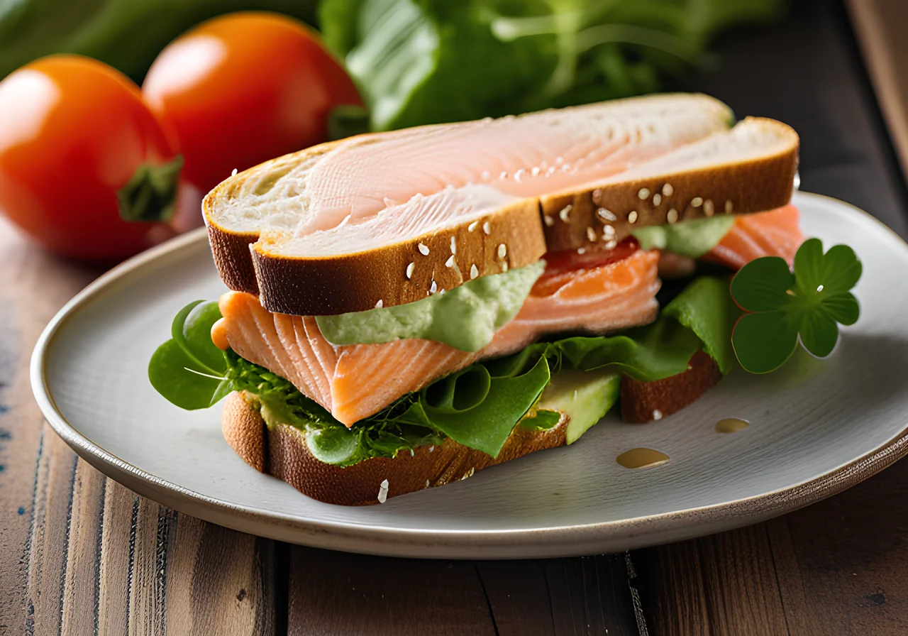 Salmon Sandwich