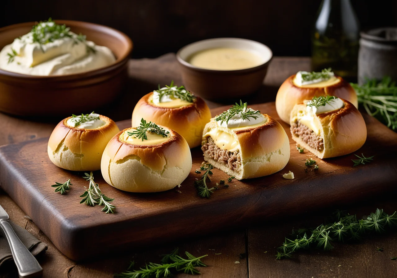 Herb‑Stuffed False Hare