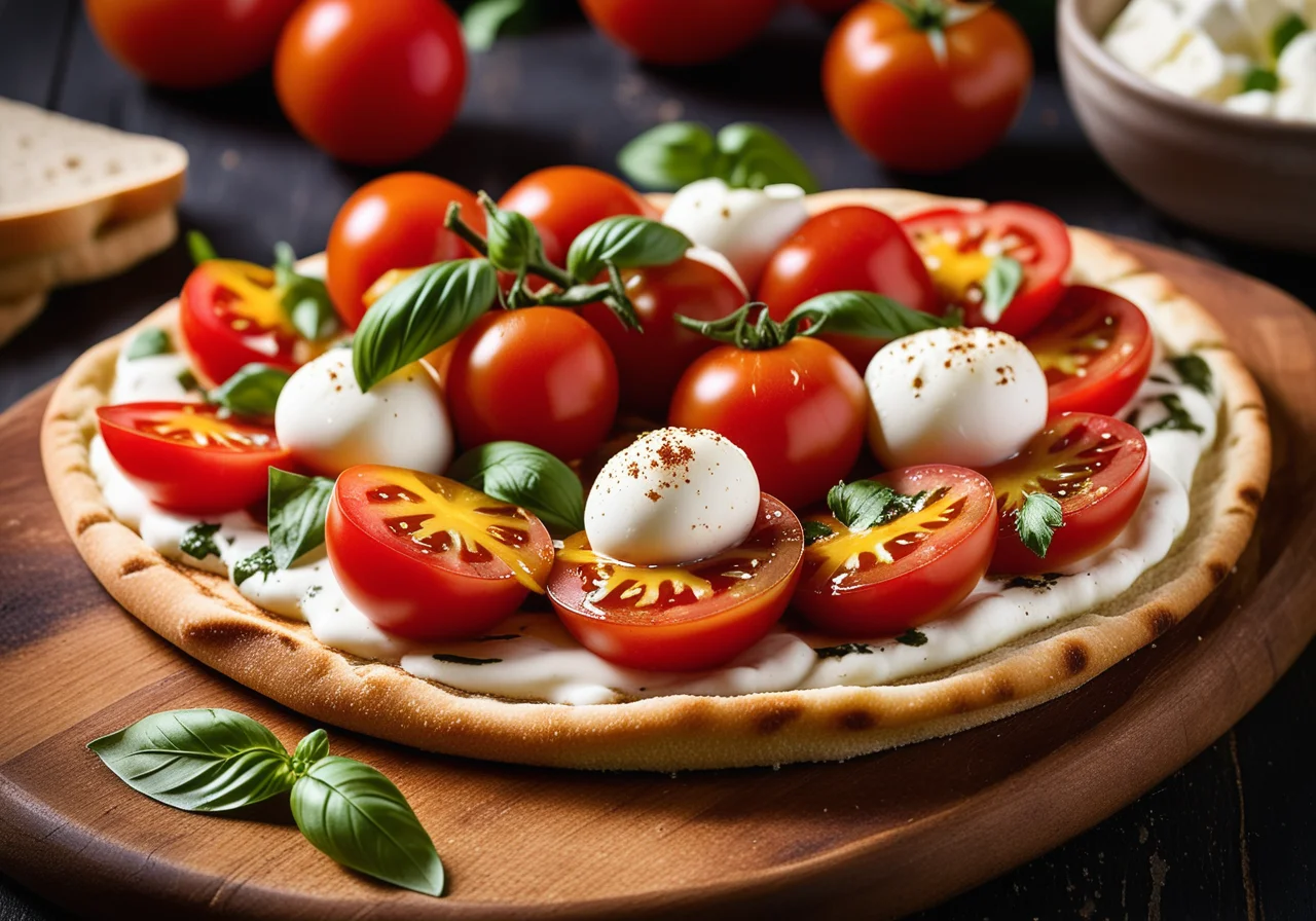 Tomato Curry with Mozzarella