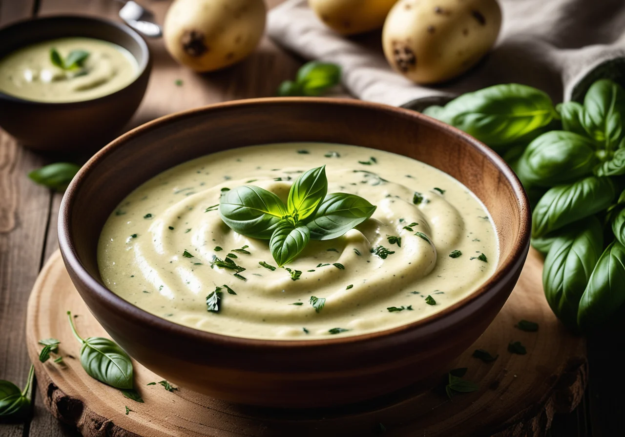 Basilikumcreme