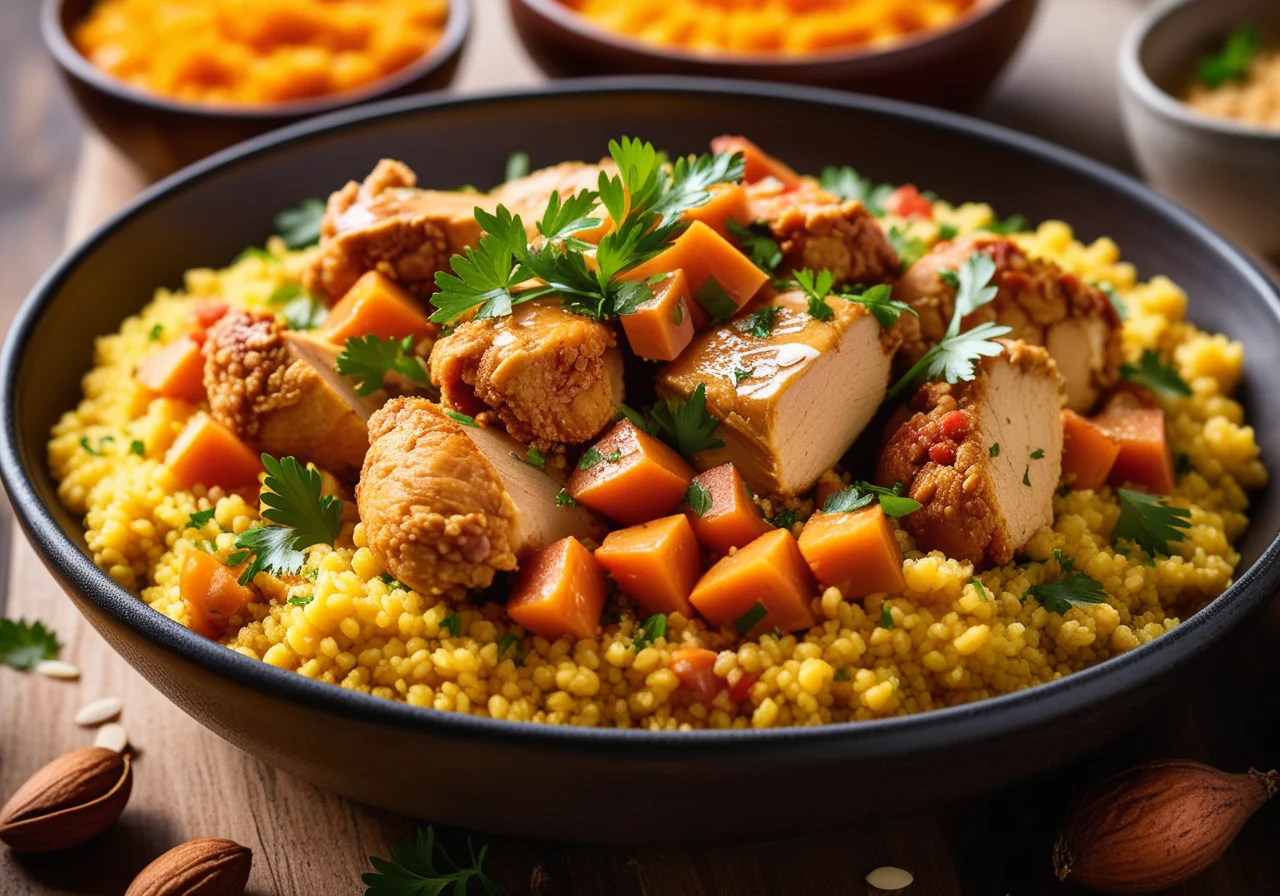 Chicken Couscous Pot