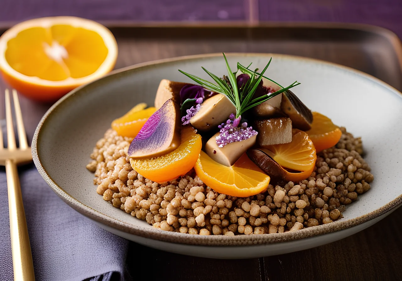 Buckwheat Bowl with Sesame Tofu