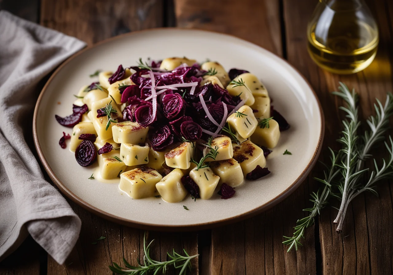 Gnocchi with Radicchio