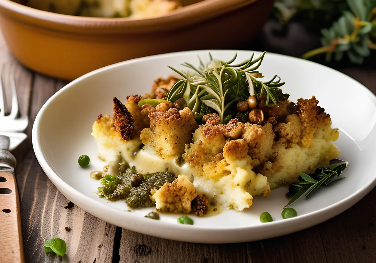 Vegetarian Cauliflower Casserole
