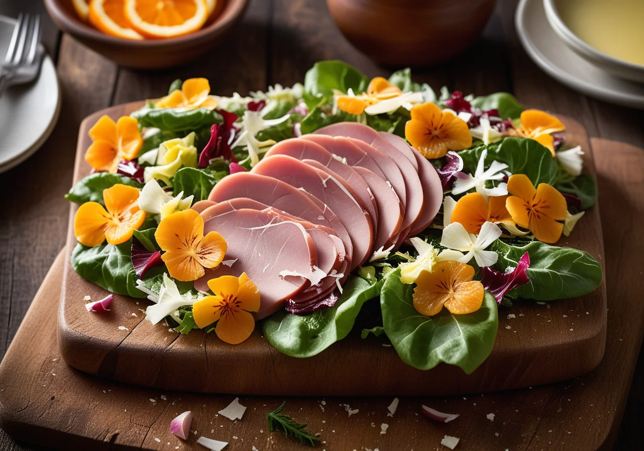 Ham and Cheese Salad