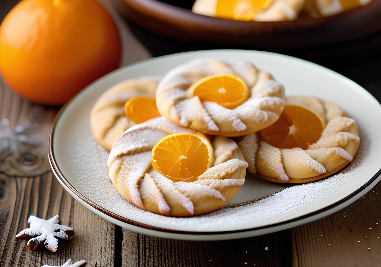 White Chocolate Pinwheel Cookies