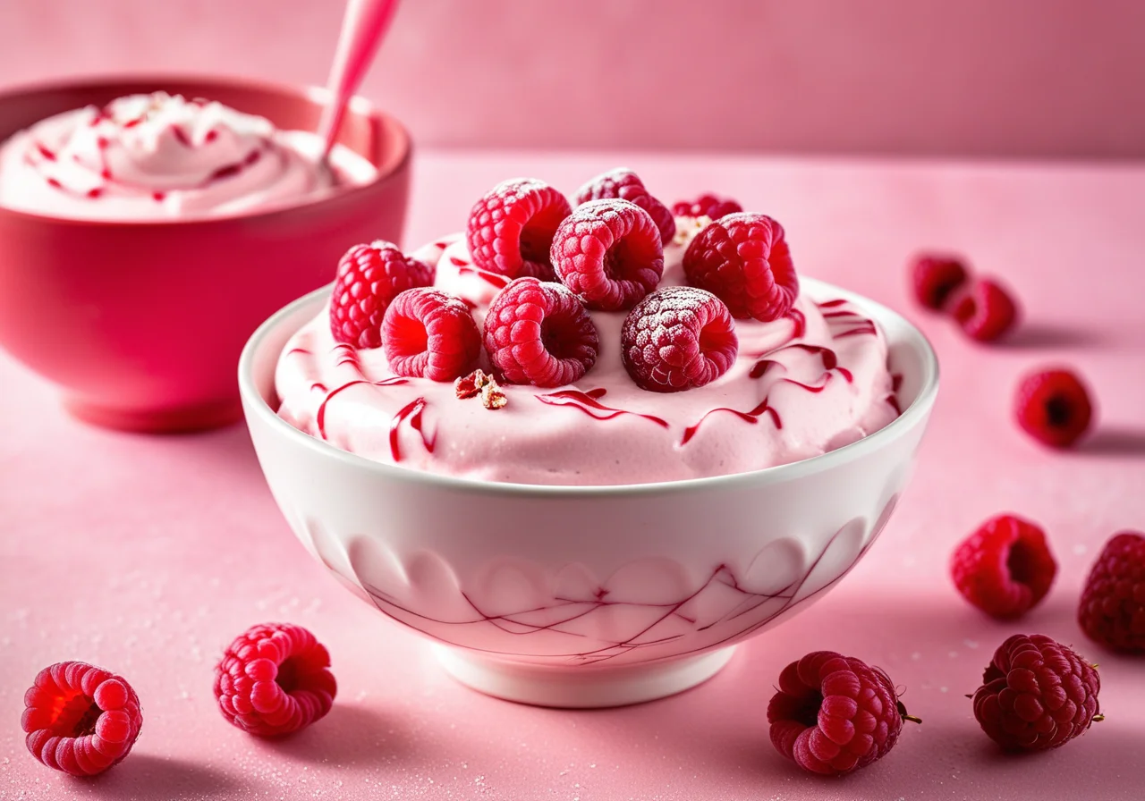 Yogurt Raspberry Ice