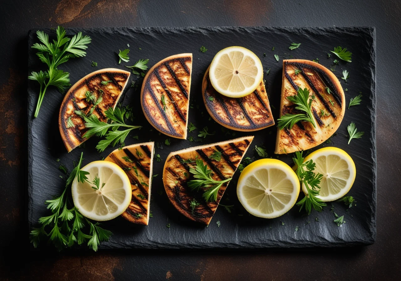 Grilled Waller or Whitefish