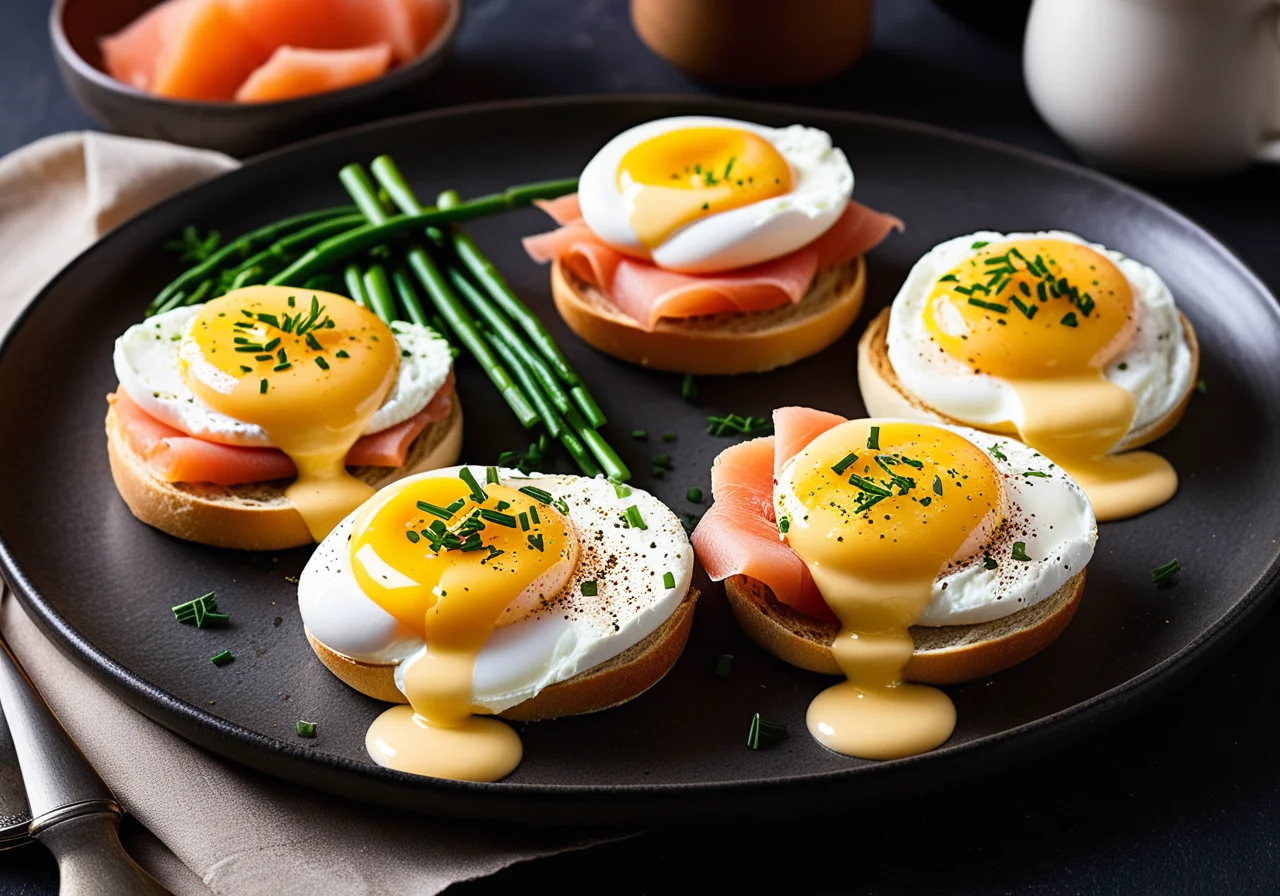 Eggs Benedict with Smoked Salmon