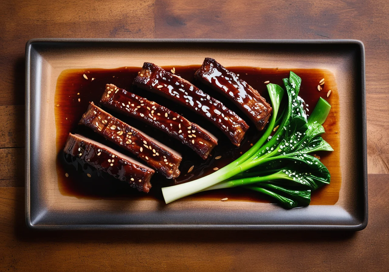 Spareribs with Honey Sauce in Chinese Style