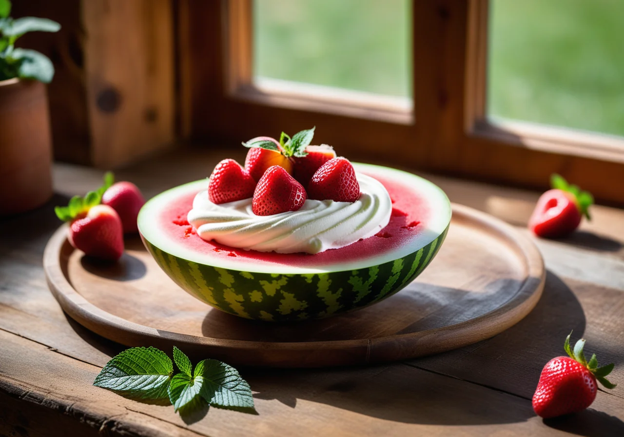 Watermelon Cream in the Melon