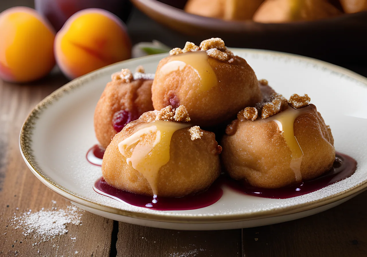 Bohemian Plum Dumplings