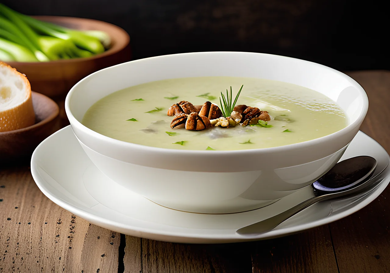Leek Soup with Herbs