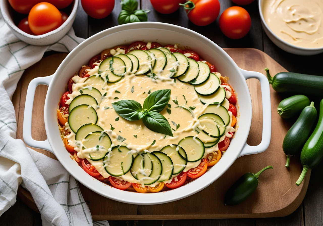 Zucchini Tomato Casserole