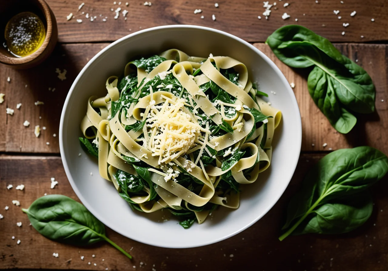 Fresh Spinach Pasta