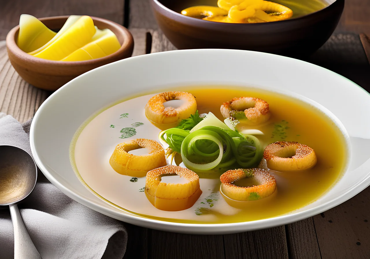 Clear Vegetable Soup