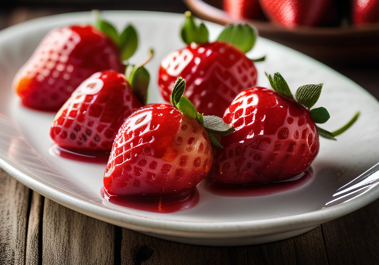 Candied Strawberries