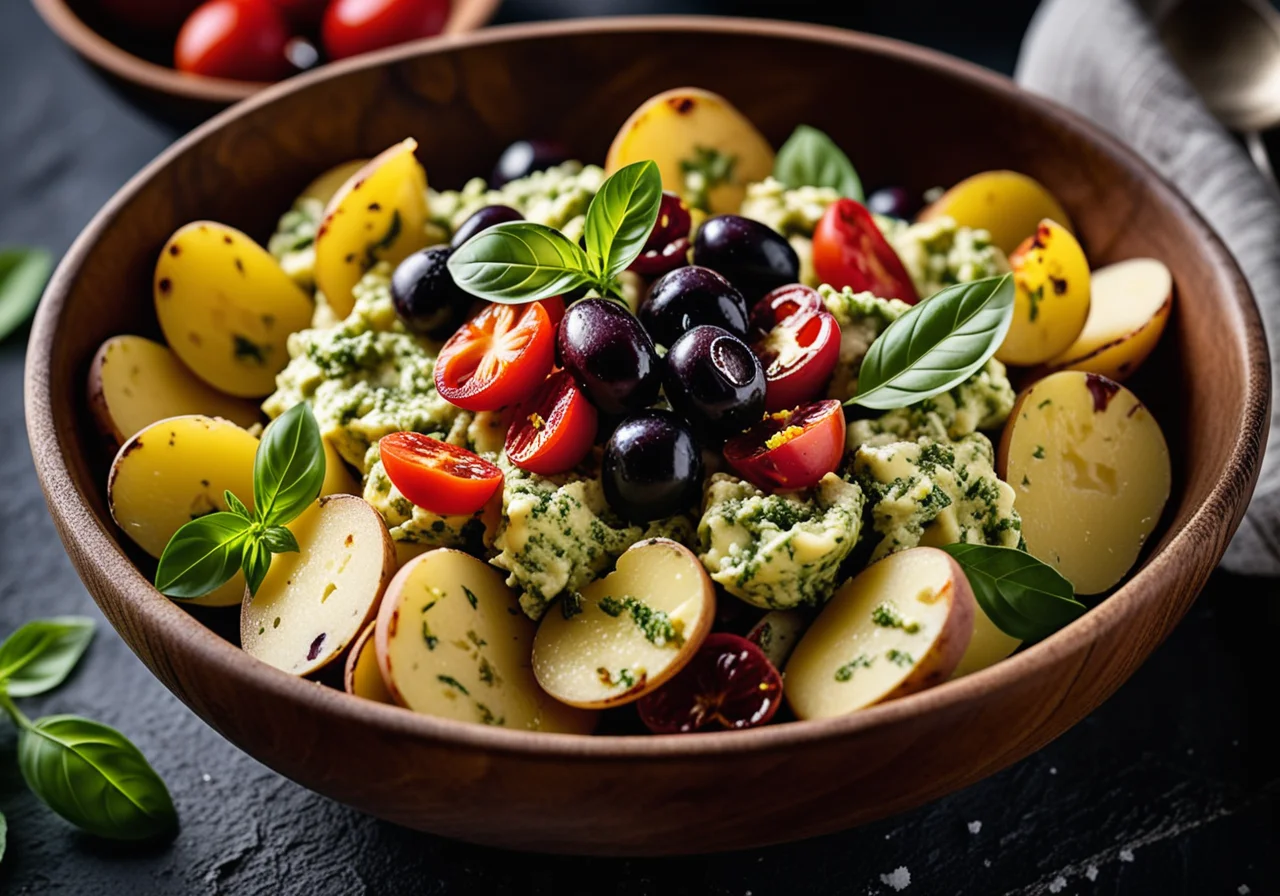 Ligurian Potato Salad with White Beans