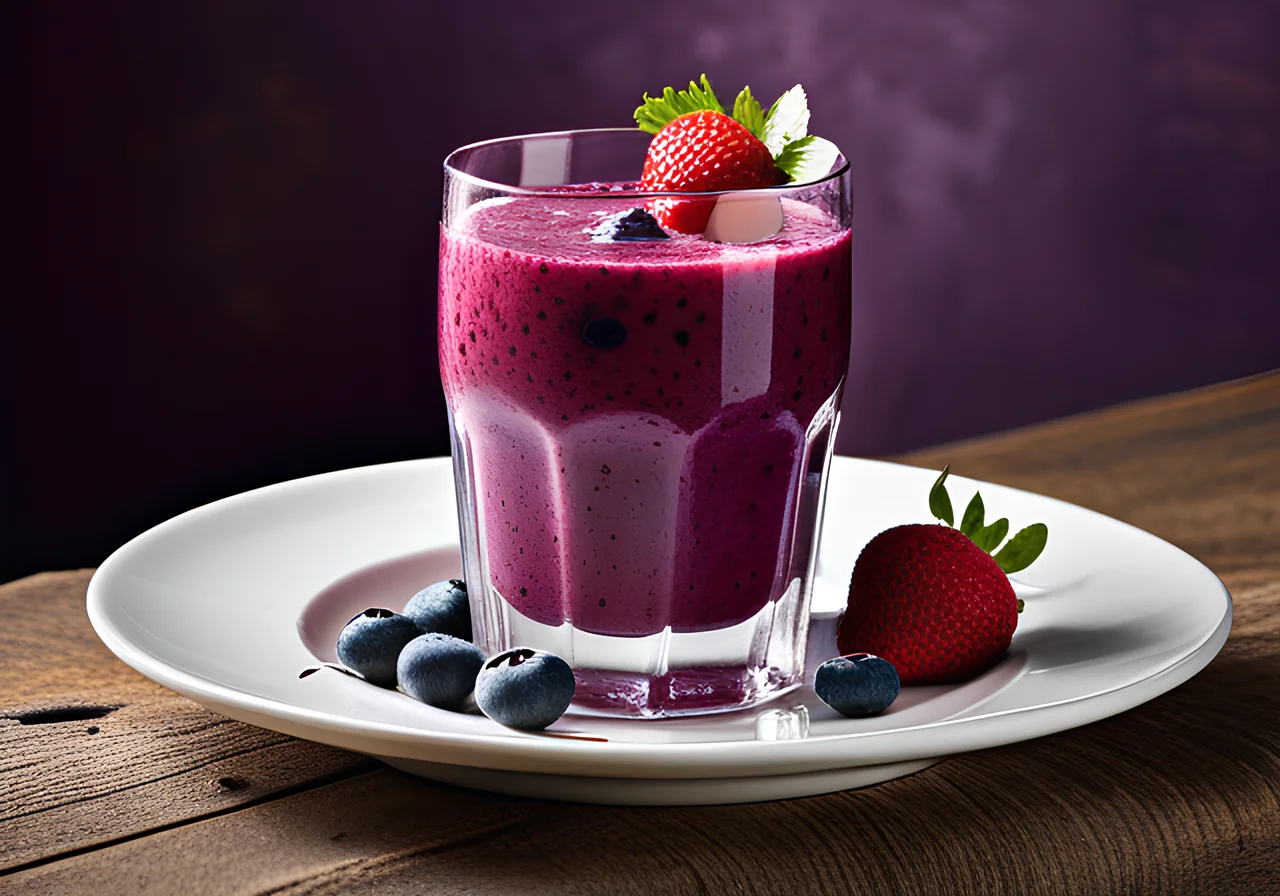 Strawberry-Blueberry Smoothie
