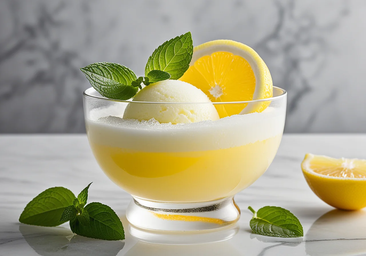 Lemon Sorbet