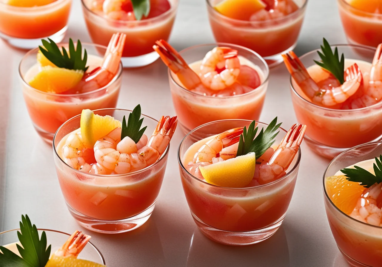 Shrimp Grapefruit Cocktail