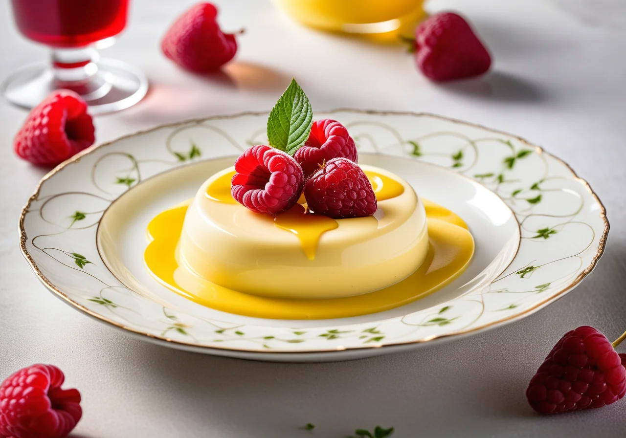 Saffron Mousse