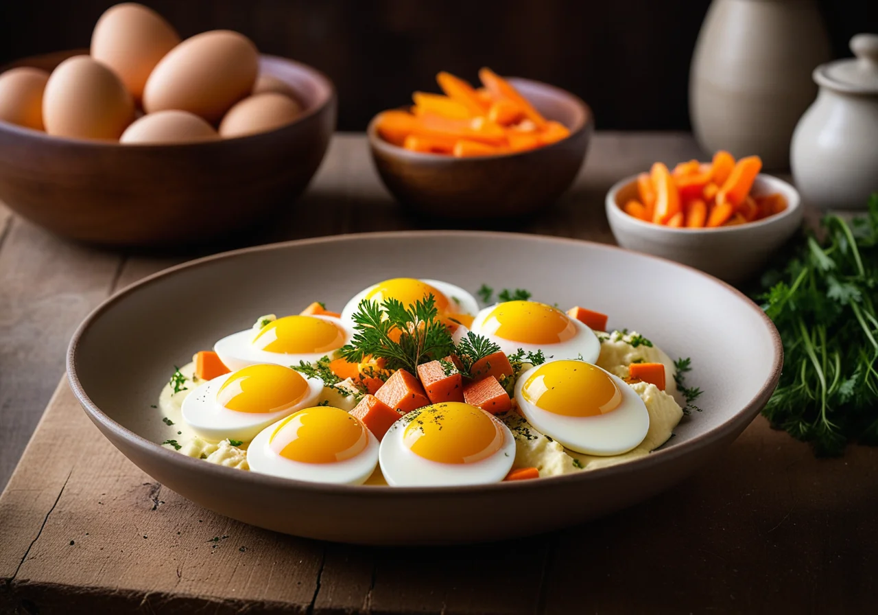 Creamy Vegetable with Egg