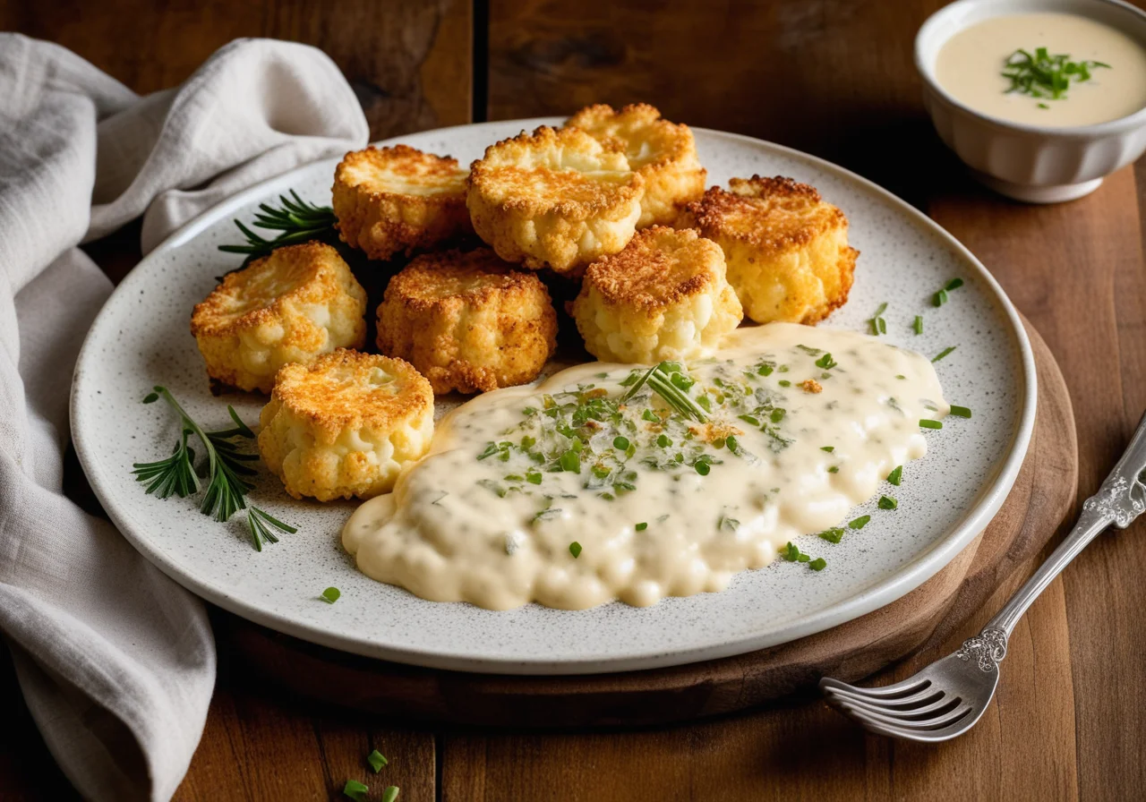 Cheese Cauliflower Gratin