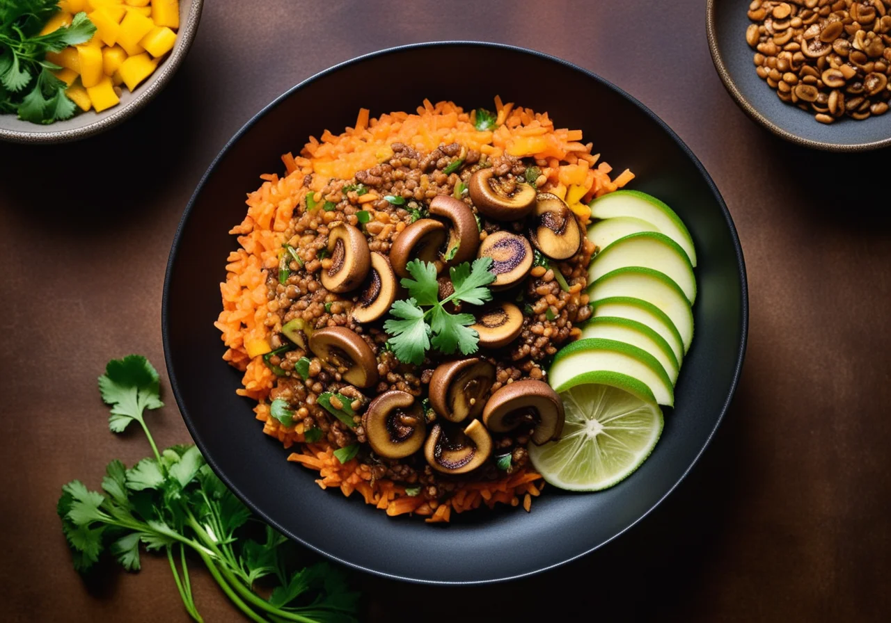 Red Lentil Stir‑Fry