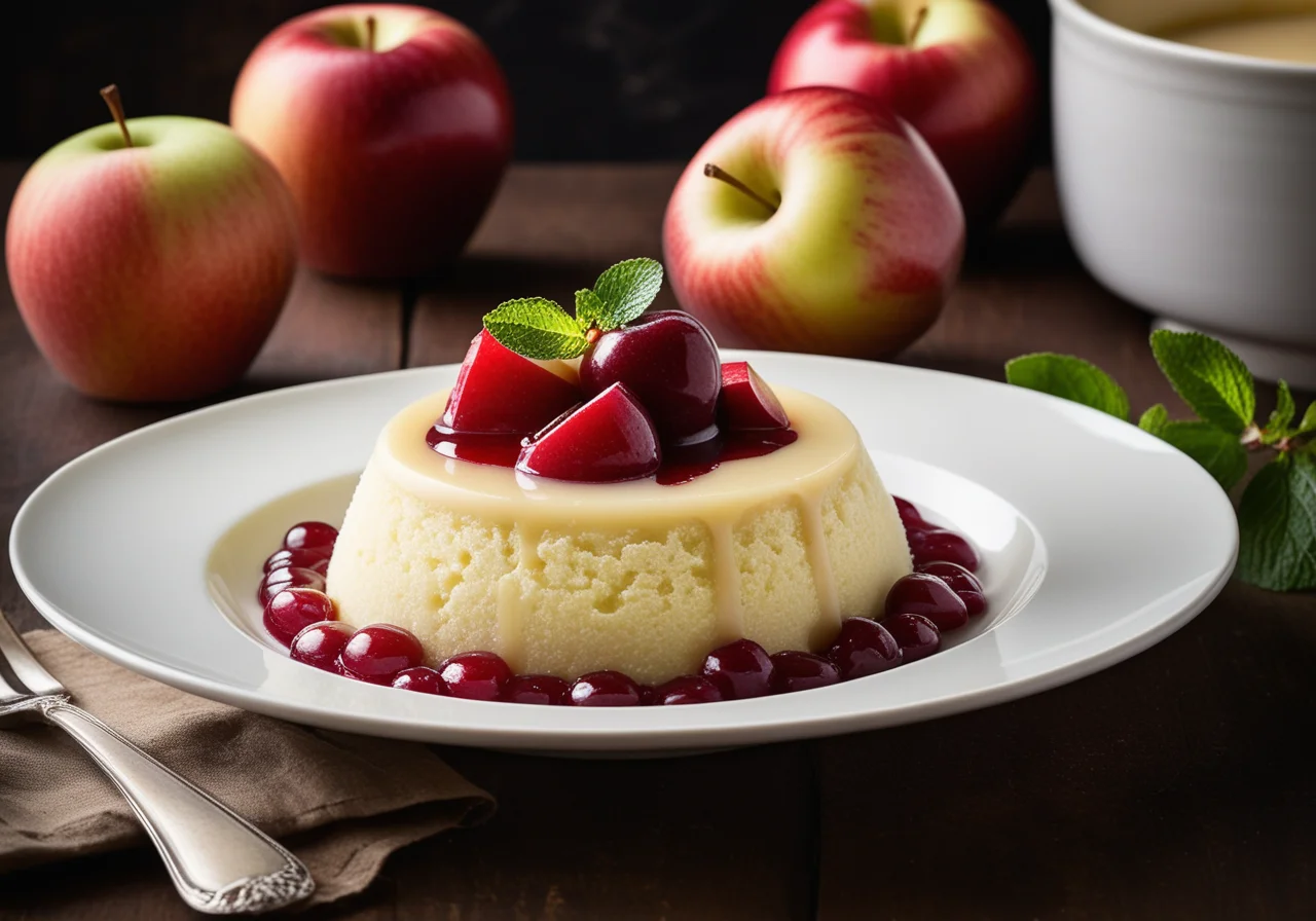 Semolina Pudding with Poppy Seeds