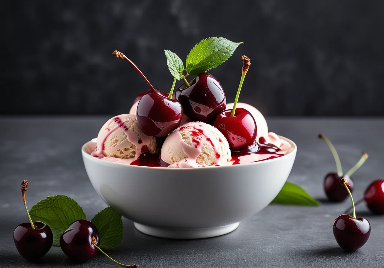 Cherry Ice Cream