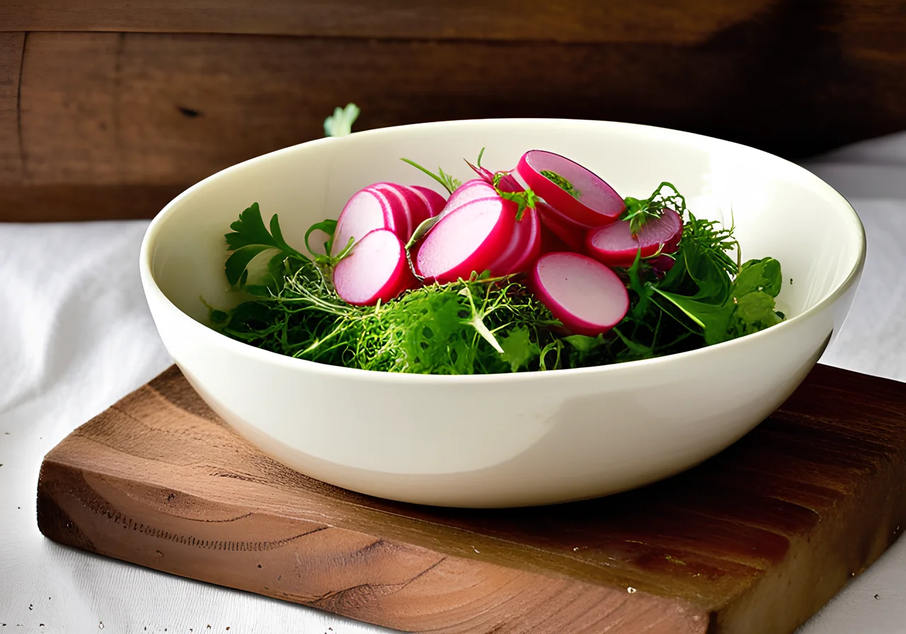 Radish and Watercress Spread