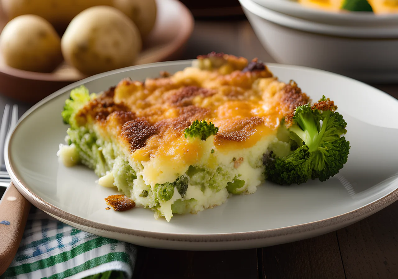 Broccoli-Potato Casserole