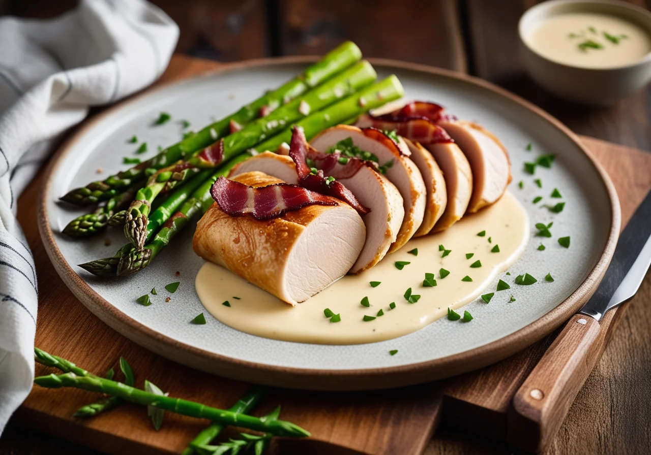 Chicken Breast Fillets Wrapped in Bacon