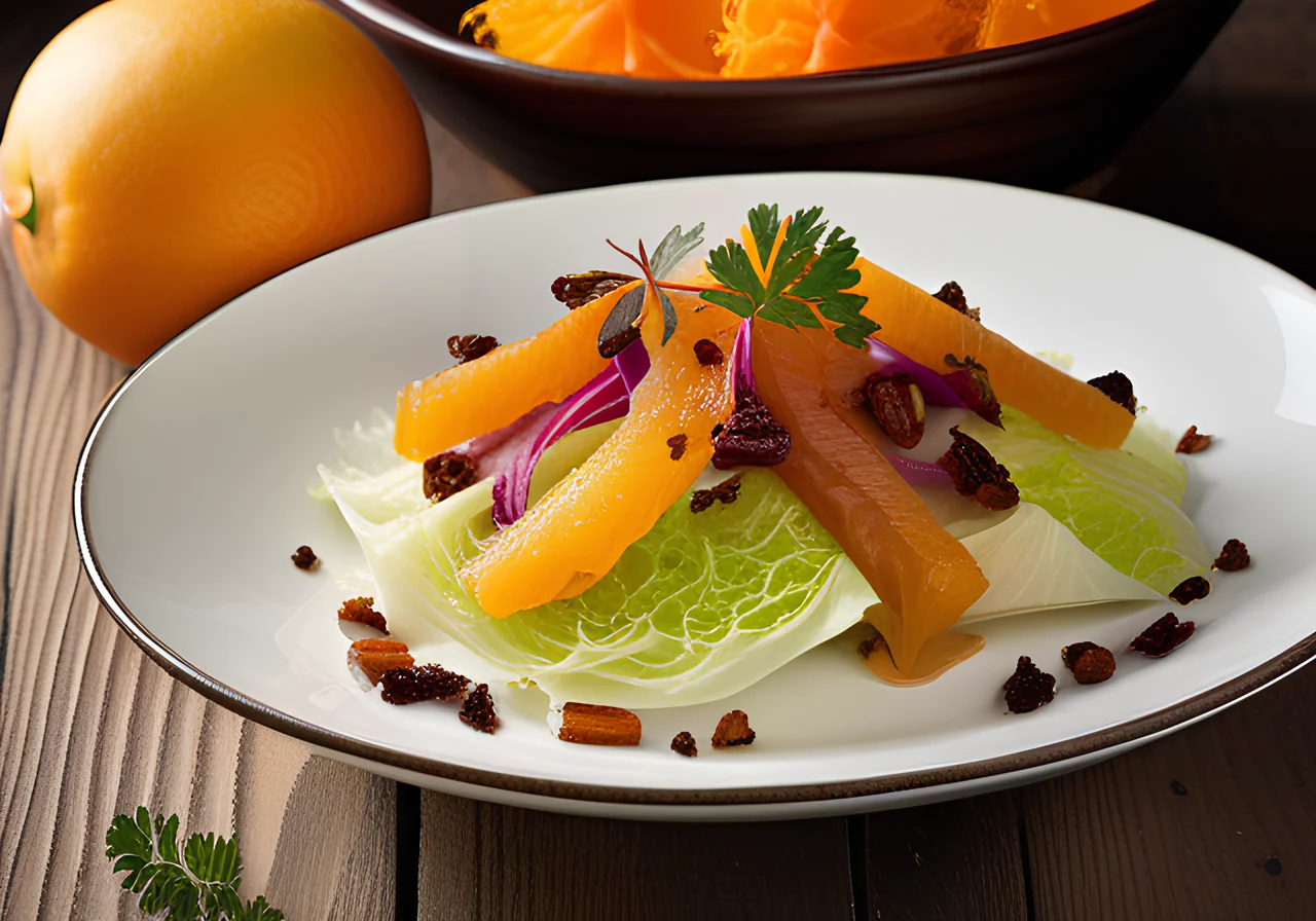 Cabbage with Quince in Bavarian Style