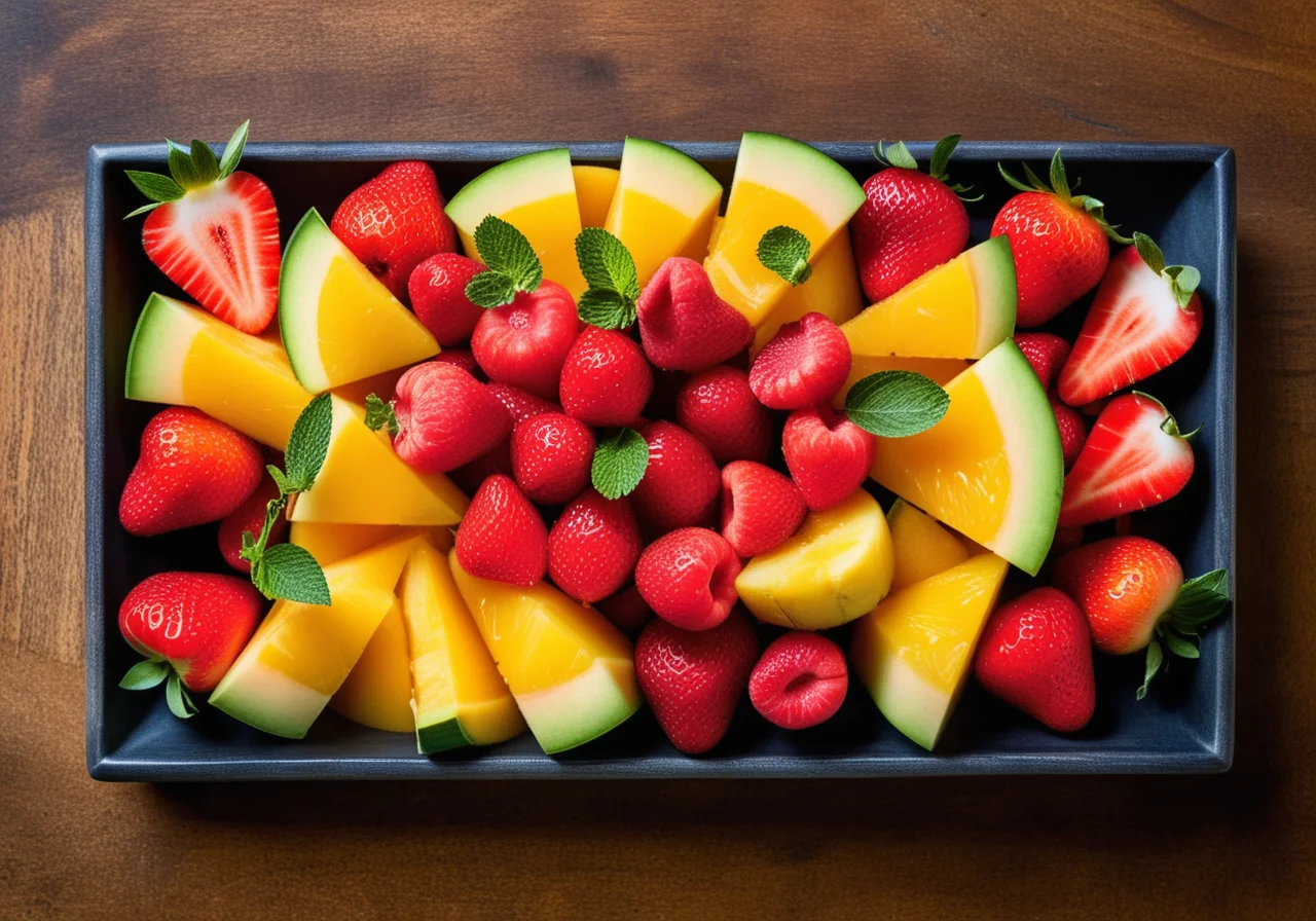 Fruit Salad and Muesli Mix