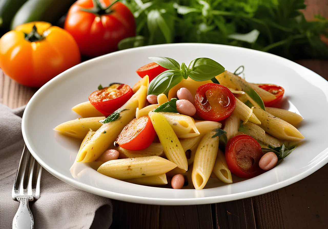 Pasta with Chili sin Carne