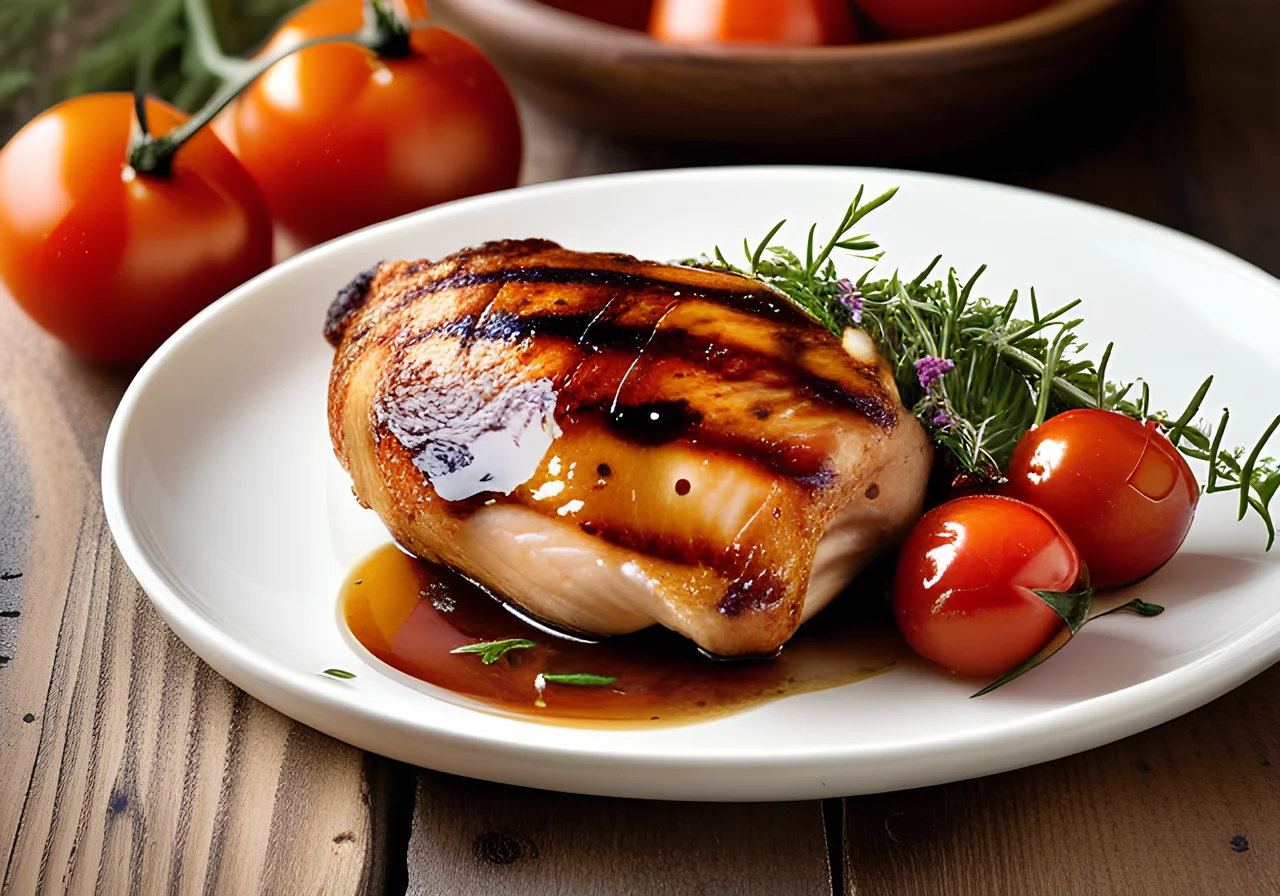 Grilled Chicken Thighs