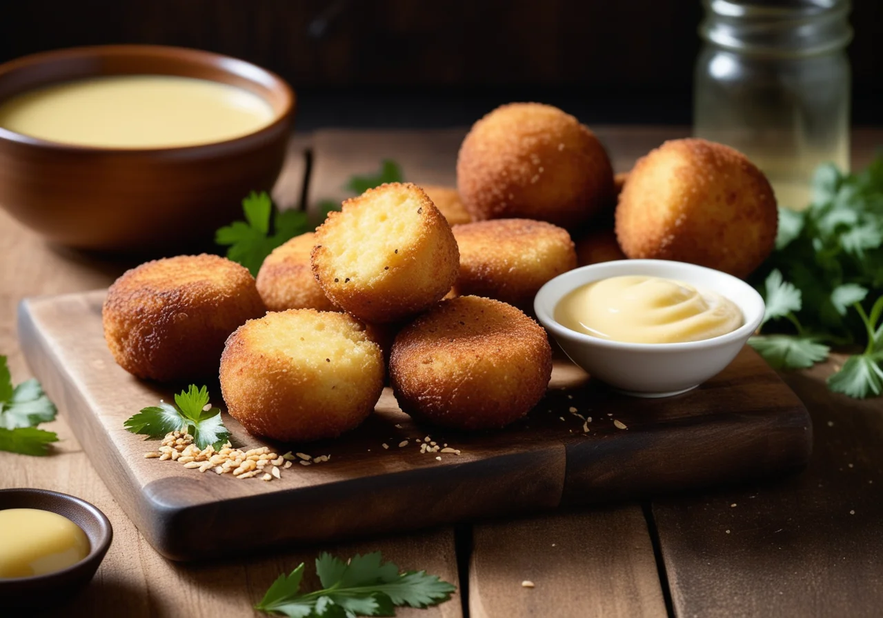 Sesame Potato Croquettes