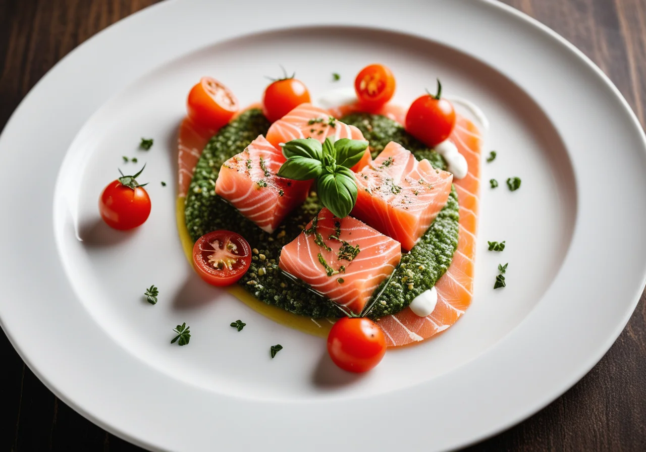 Salmon Carpaccio