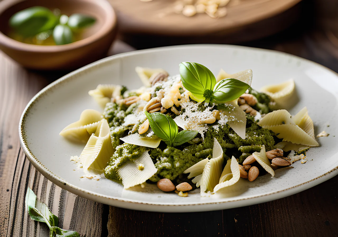 Farfalle with Basilikum Pesto