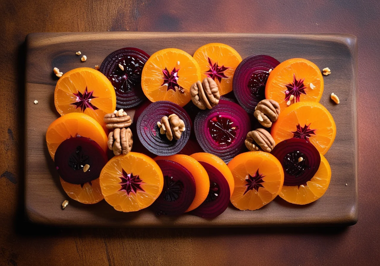 Red Beet Orange Salad